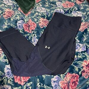 Under armor Dwayne Johnson line leggings with mesh in each leg